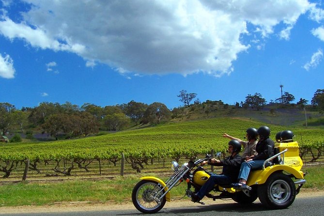 Unique Trike Barossa Valley Half Day Private Tour For 2 - South Australia Travel